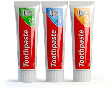 Toothpaste tubes